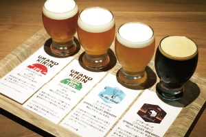 クラフトビール4種飲み比べ